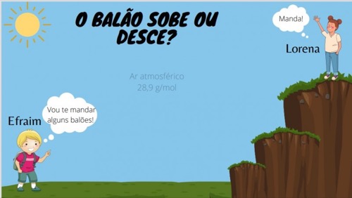 O Balão sobe ou Desce?